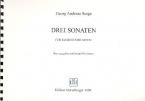 Drei Sonaten für Tasteninstrumente 