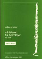 Miniaturen für Holzbläser, op. 68 Heft 2 