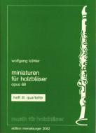 Miniaturen für Holzbläser, op. 68 Heft 3 