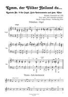 Komm, der Völker Heiland du 