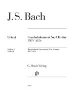 Cembalokonzert Nr. 3 D-dur BWV 1054 