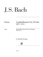 Cembalokonzert Nr. 3 D-dur BWV 1054 