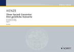 3 geistliche Konzerte 