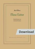 Neue Lieder nach Gedichten von Hermann Claudius op. 29 (1947) 
