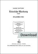 Ritterliche Werbung (Wo gehst du hin, du schönes Kind) 