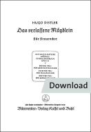 Das verlassene Mägdlein (Früh, wann die Hähne krähn) 