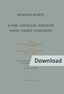 Kleine geistliche Konzerte Heft 8 