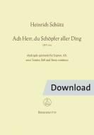 Ach Herr, du Schöpfer aller Ding SWV 450 