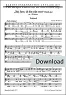 Ach Herr, ich bin nicht wert (1937) 