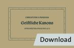 Geistliche Kanons 