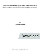 Lehre uns bedenken, dass wir sterben müssen Nr. 25 