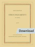 Streichquartett a-Moll op. 20/1 (1939) 