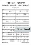 Io moro, ecco ch'io moro - Ich sterbe, siehe, nun sterb' ich SWV 13 