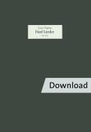 5 Lieder nach Gedichten von Paul Gerhardt 