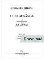 3 Gesänge nach lateinischen Psalmtexten 