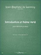 Introduction et thème varié 