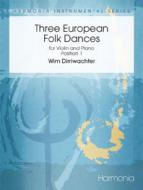 Three European Folk Dances for Violin and Piano 