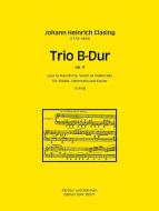 Klaviertrio B-Dur op. 4 