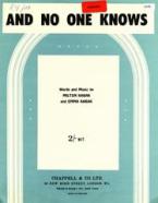 And No One Knows 