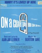 Hurry! It's Lovely Up Here 