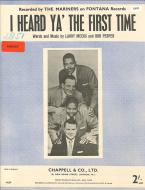 I Heard Ya' The First Time 
