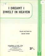 I Dreamt I Dwelt In Heaven 