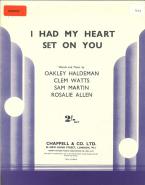 I Had My Heart Set On You 