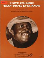 I Love You More Than You'll Ever Know 