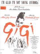 I'm Glad I'm Not Young Anymore (from 'Gigi') 