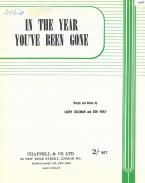 In The Year You've Been Gone 