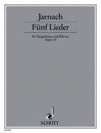 5 Lieder op. 15 