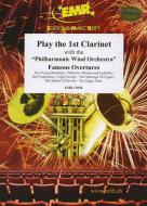 Play the 1st Clarinet: Famous Overtures 1 Standard