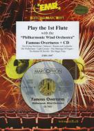 Play the 1st Flute: Famous Overtures 1 Standard