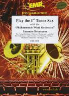 Play the 1st Tenor Sax: Famous Overtures 1 Standard