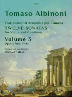 Trattenimenti armonici per camera - 12 Sonatas, op. 6 No. 9-12, Vol. 3 