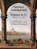 Sonata in G, Sibley No. 12 