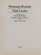 Fünf Lieder nach Gedichten von Marie Luise Kaschnitz 
