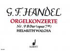 Orgel-Konzert Nr. 9 B-Dur op. 7/3 HWV 308 