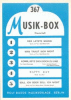 Musik Box Klavierheft Heft Nr. 367 