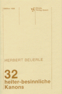 32 Heiter-besinnliche Kanons 