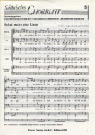 Sächsisches Chorblatt Nr. 5 