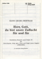 Herr, Gott, du bist unsere Zuflucht 