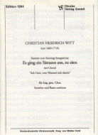 Es ging ein Sämann aus, zu säen 