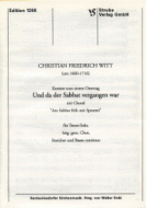 Und da der Sabbat vergangen war 