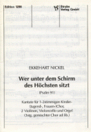 Wer unter dem Schirm des Höchsten sitzt 