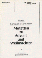 Motetten zu Advent und Weihnachten 
