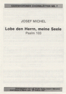 Lobe den Herrn, meine Seele 
