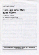 Herr, gib uns Mut zum Hören 