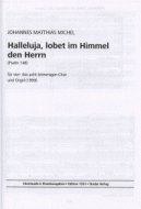 Halleluja, lobet im Himmel den Herrn 
