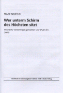 Wer unterm Schirm des Höchsten sitzt 